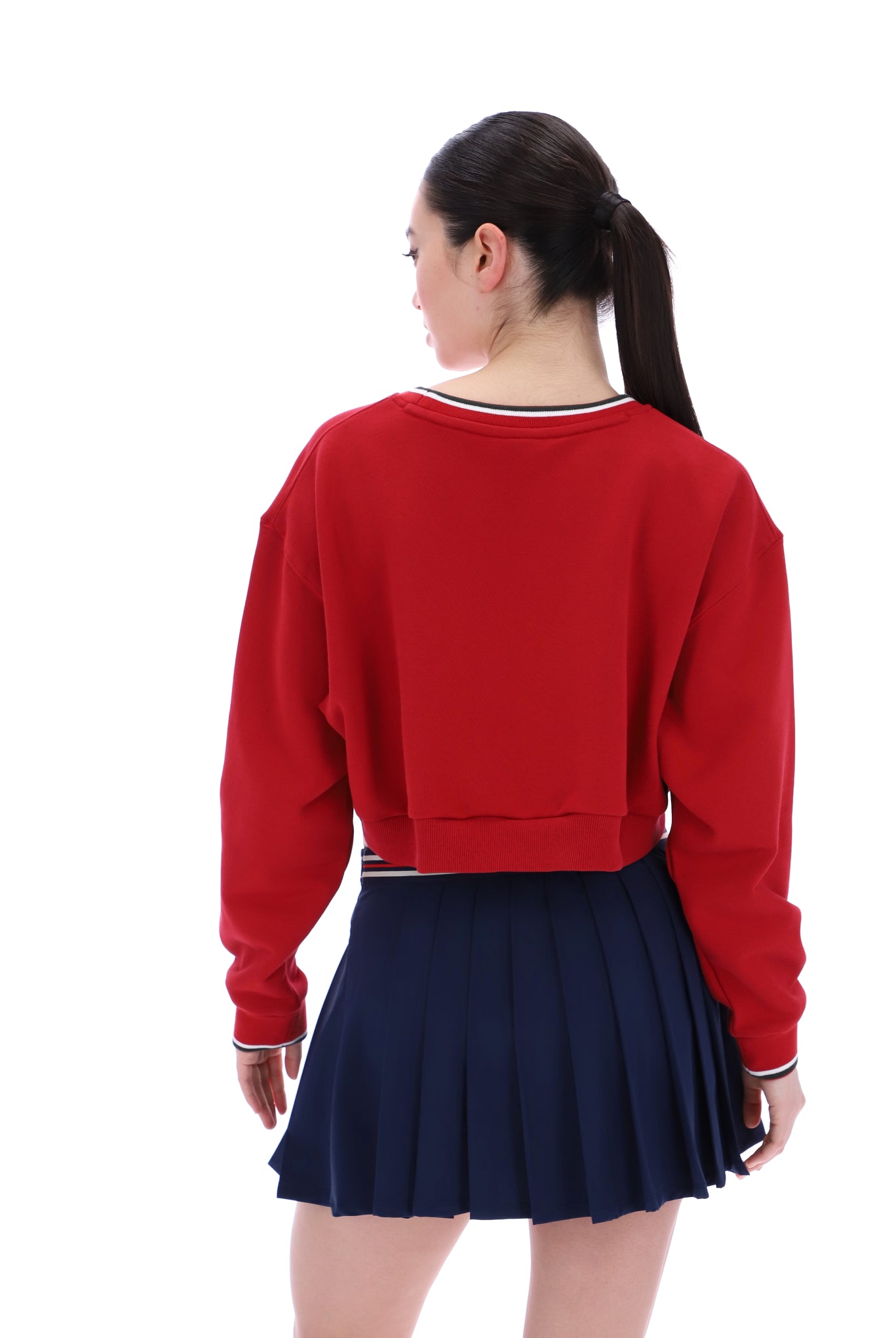 Fila charlotte top crop sweatshirt