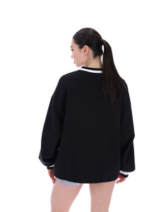 Heritage Overfit V-neck Pullover