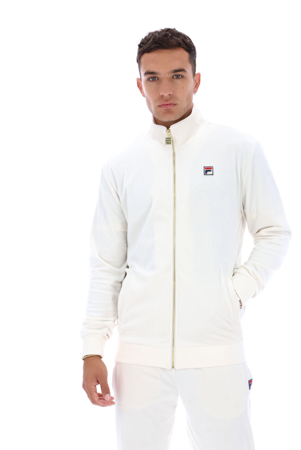 Irving Velour Track Top