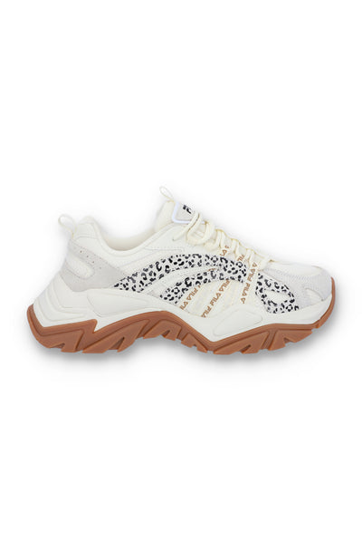 fila trainers leopard print