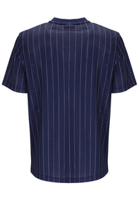 Jair Pin Stripe Mesh T-Shirt