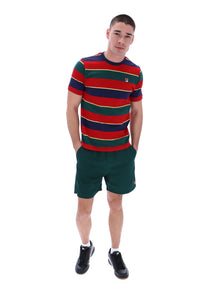 Jaxon Yarn Dye Striped T-Shirt