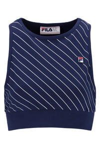 Karla Pin Striped Bra Top