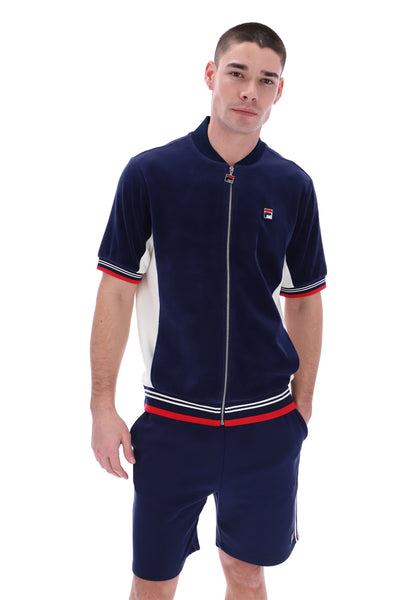 Fila velour short store set