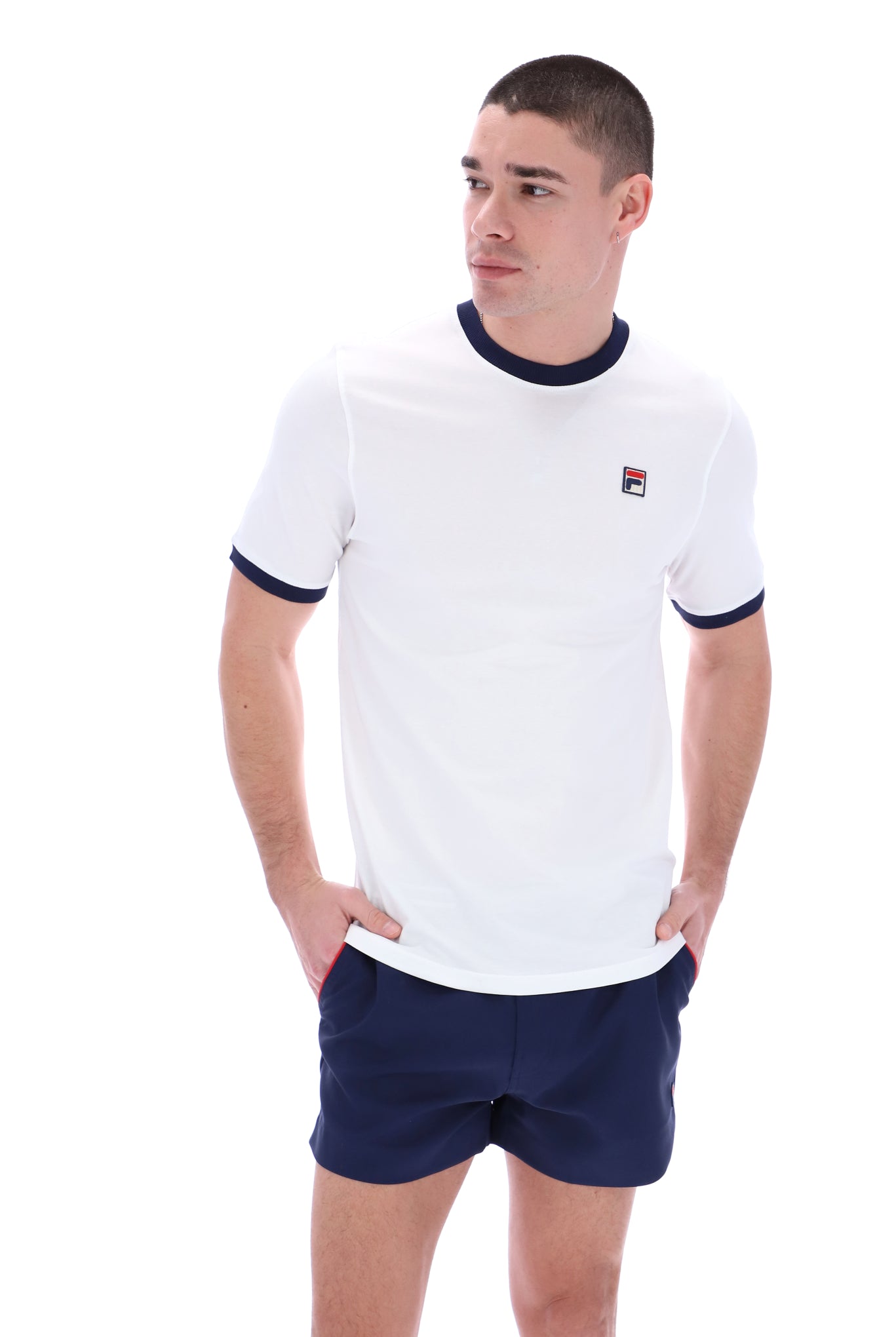 Marconi Essential Ringer T Shirt