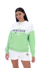 Load image into Gallery viewer, Marlowe Colour Block Oversized Crew Sweatshirt
