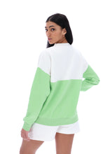 Load image into Gallery viewer, Marlowe Colour Block Oversized Crew Sweatshirt
