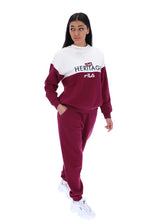 Marlowe Colour Block Oversized Crew Sweatshirt