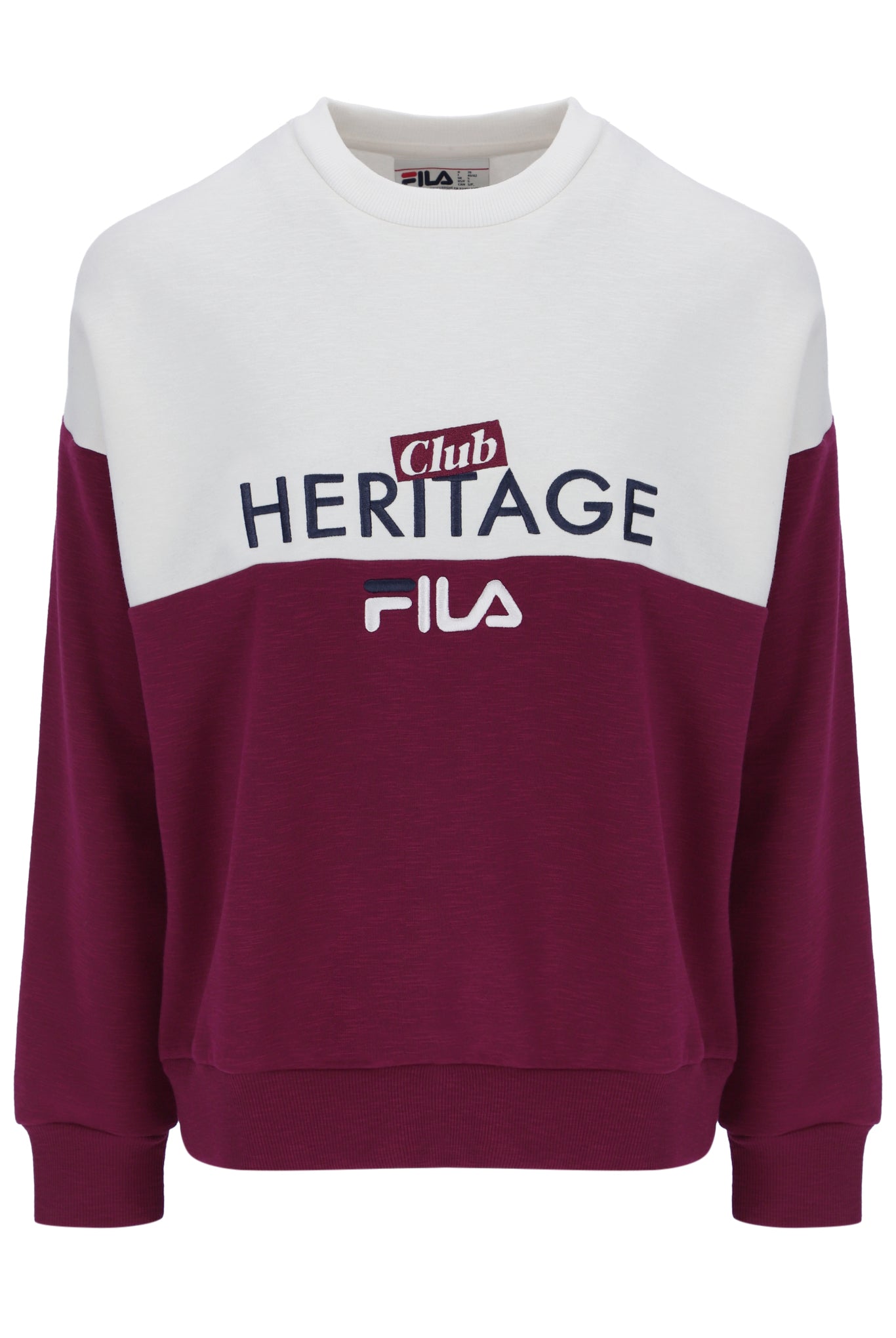 Oversized deals fila sweatshirt