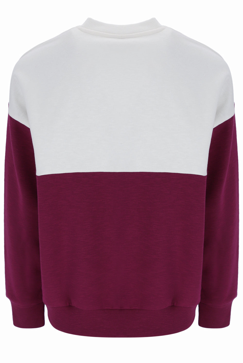 Marlowe Colour Block Oversized Crew Sweatshirt