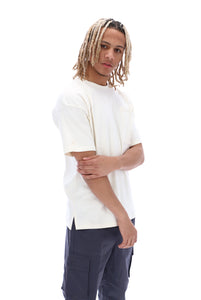 Mike Fabric Mix Oversized T-Shirt