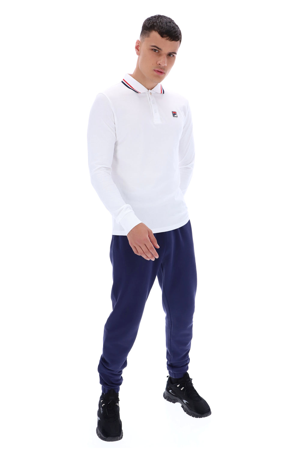 Monte Tipped Collar L/S Polo