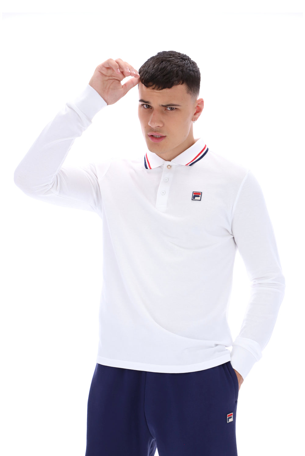 Monte Tipped Collar L/S Polo
