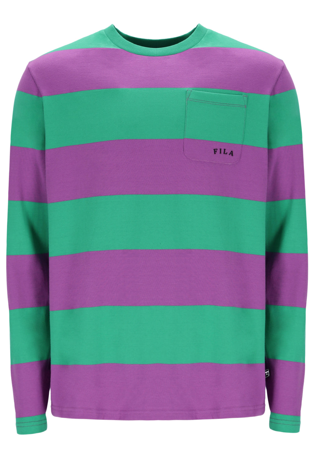 Morley Unisex Oversized Stripe Long Sleeved Pocket Tee