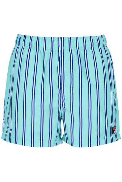 Striped hot sale blue shorts