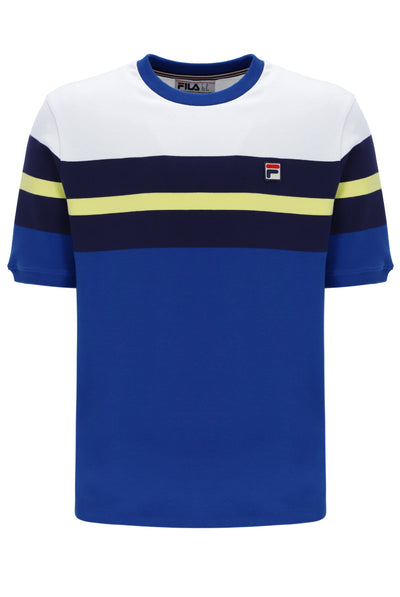 Fila colour store block t shirt