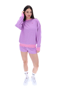 Peyton Oversized Striped Hoodie