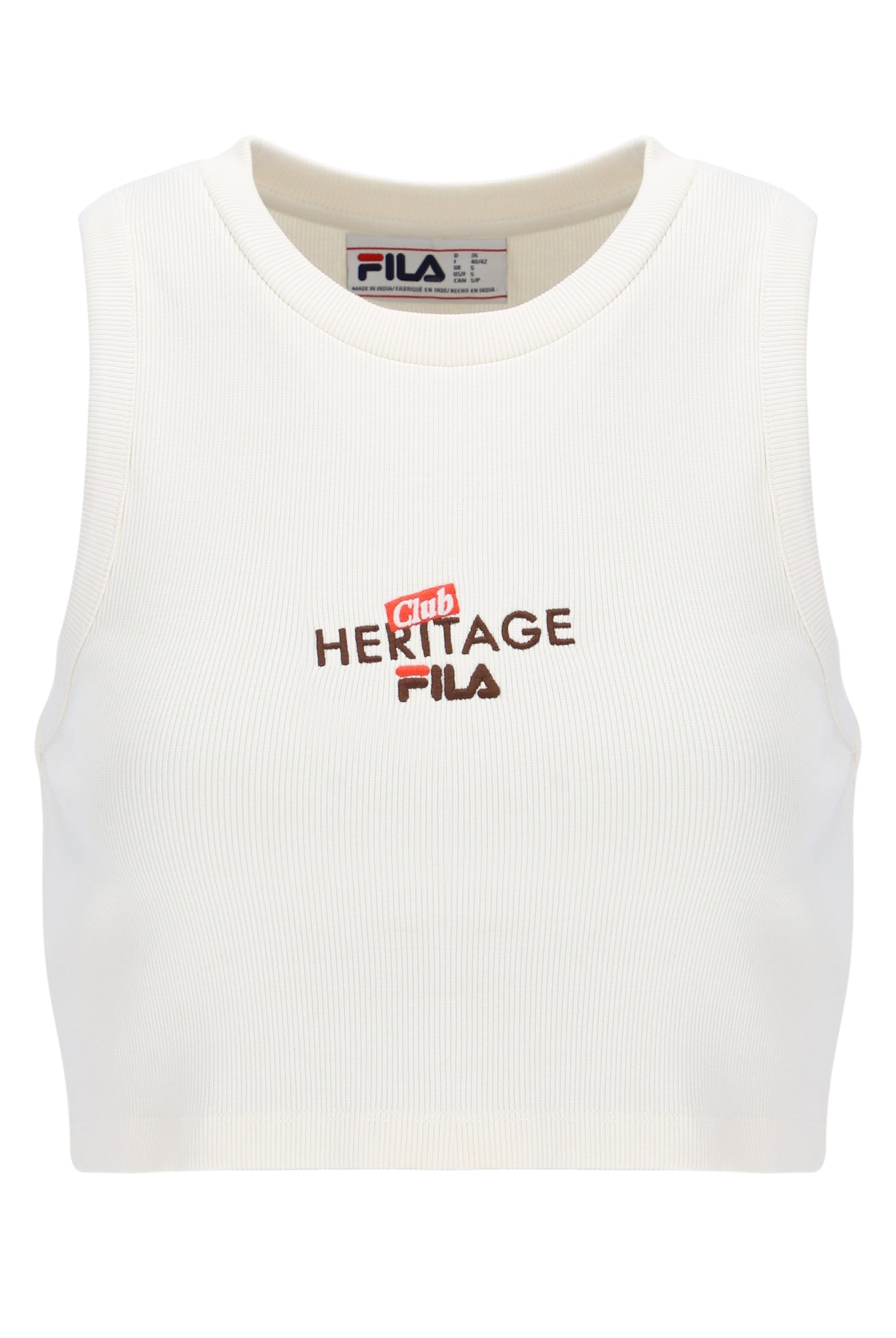 Fila Rya Ribbed Crop Top S