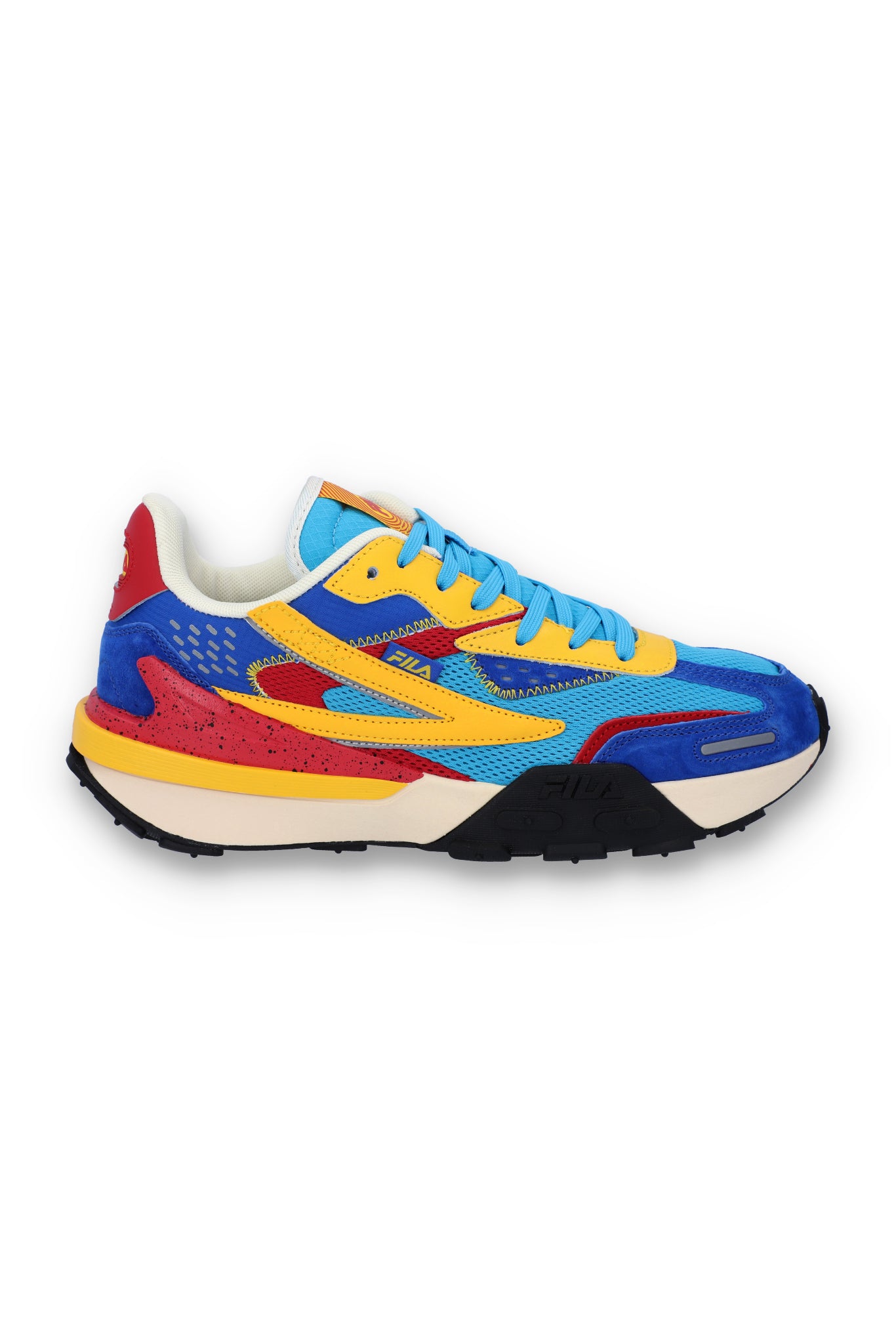 Fila trainer best sale blue black orange