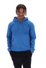 Seppi Pinstripe Print Back Hoodie