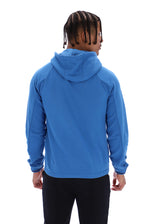 Seppi Pinstripe Print Back Hoodie