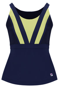 Fila Navy Alley Halter Tank