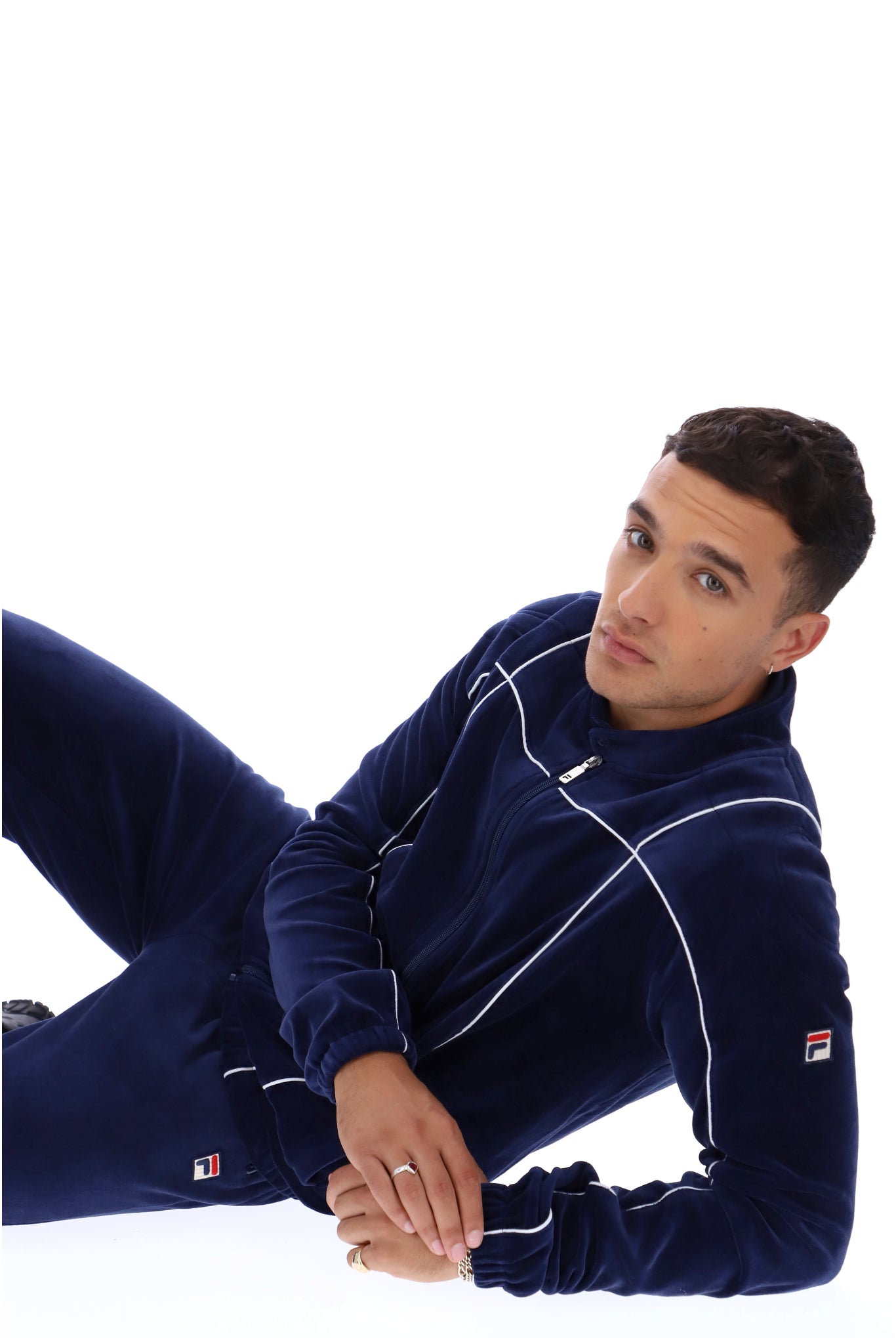 BADWAY velours track SUKAJAN ブラウン　M Buy Fila Mens Lir Velour Track Pants Brown Stone
