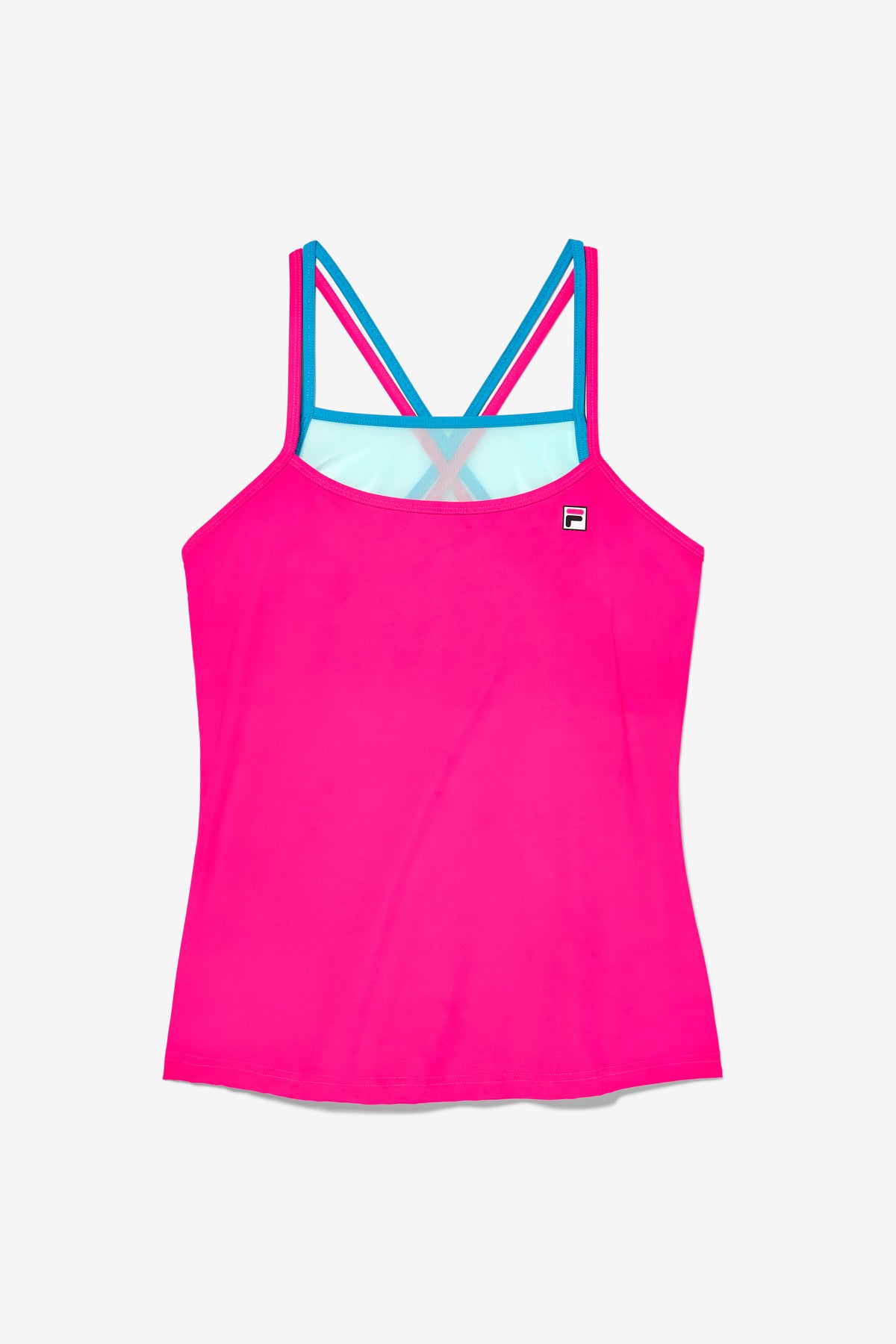 Pink Glo Tennis BNP Strappy Cami