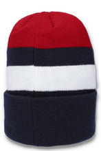 Load image into Gallery viewer, Thames Flat Knit Turn Up Beanie
